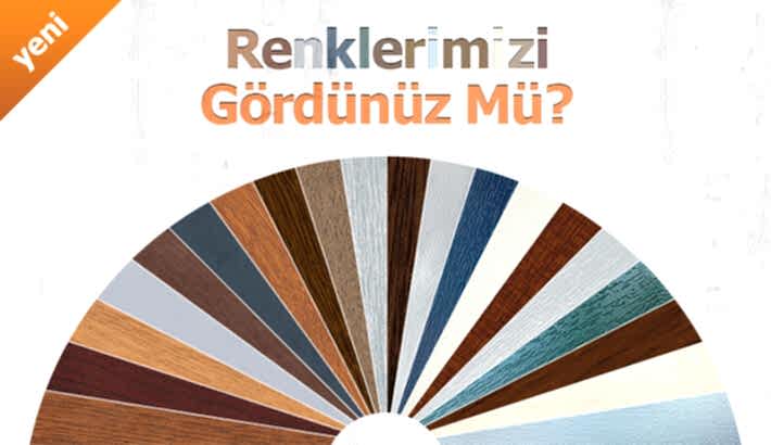 Lamine Kaplama PVC Pencere